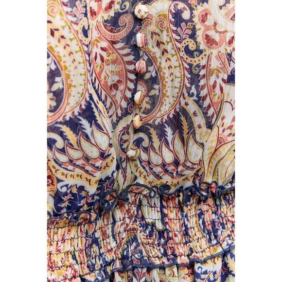 PRINTED MINI DRESS - Picture 7 of 9